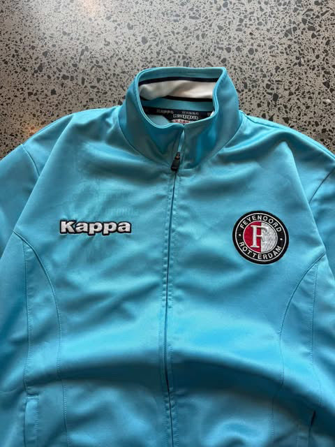 2007/08 Feyenoord Rotterdam Kappa Zip Up - XL