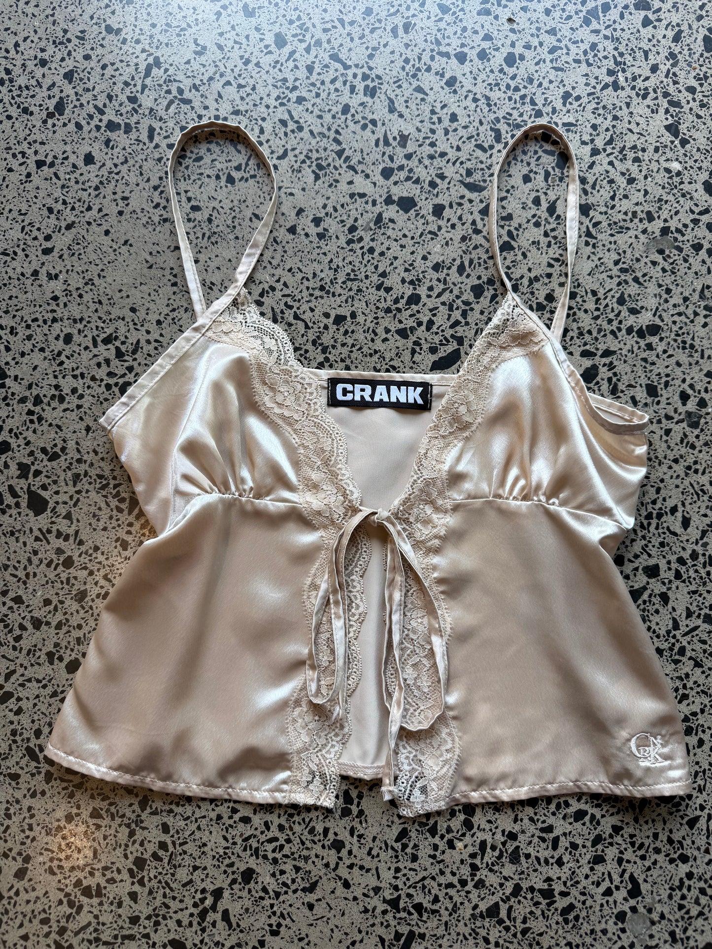 Front Tie Open Top - S/M
