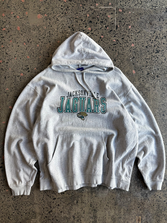 NFL Jaguars Logo Embroidered Hoody - 2XL