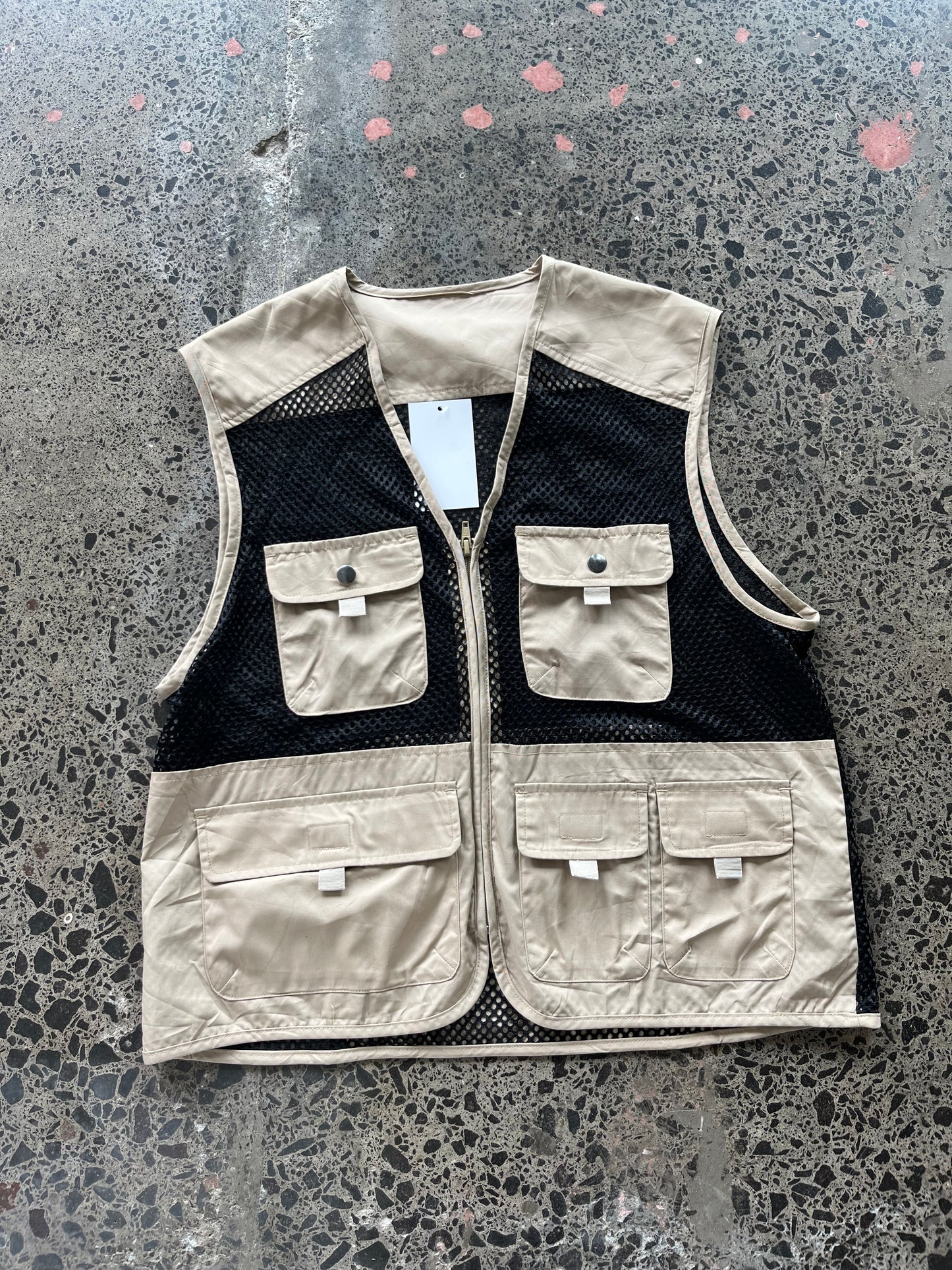 Back & Sand Utility Vest - M