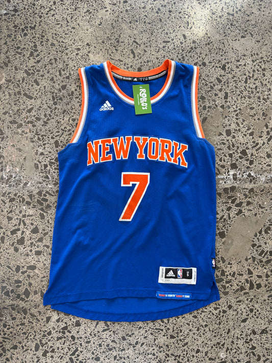 Adidas New York Knicks 'Anthony' #7 Jersey - S