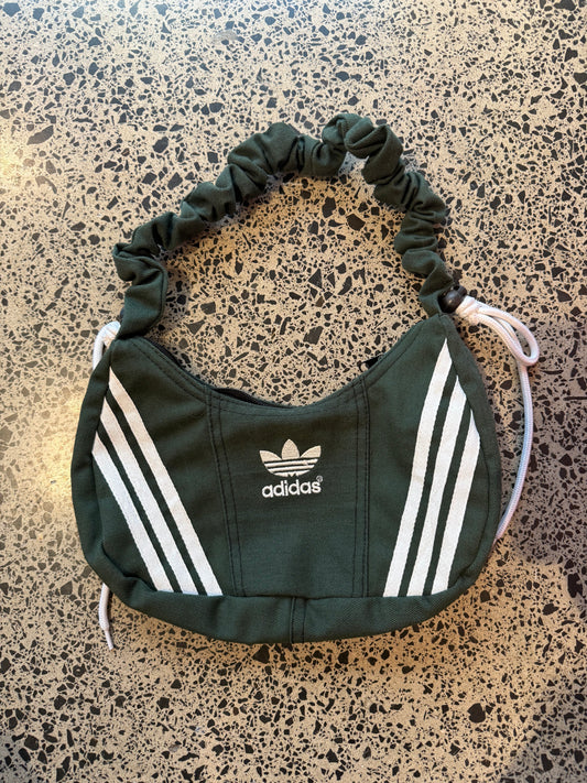 Dark Green Adidas Rework Shoulder Bag