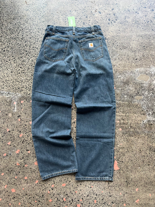 Dark Wash Baggy Carhartt Jeans 32W x 30L