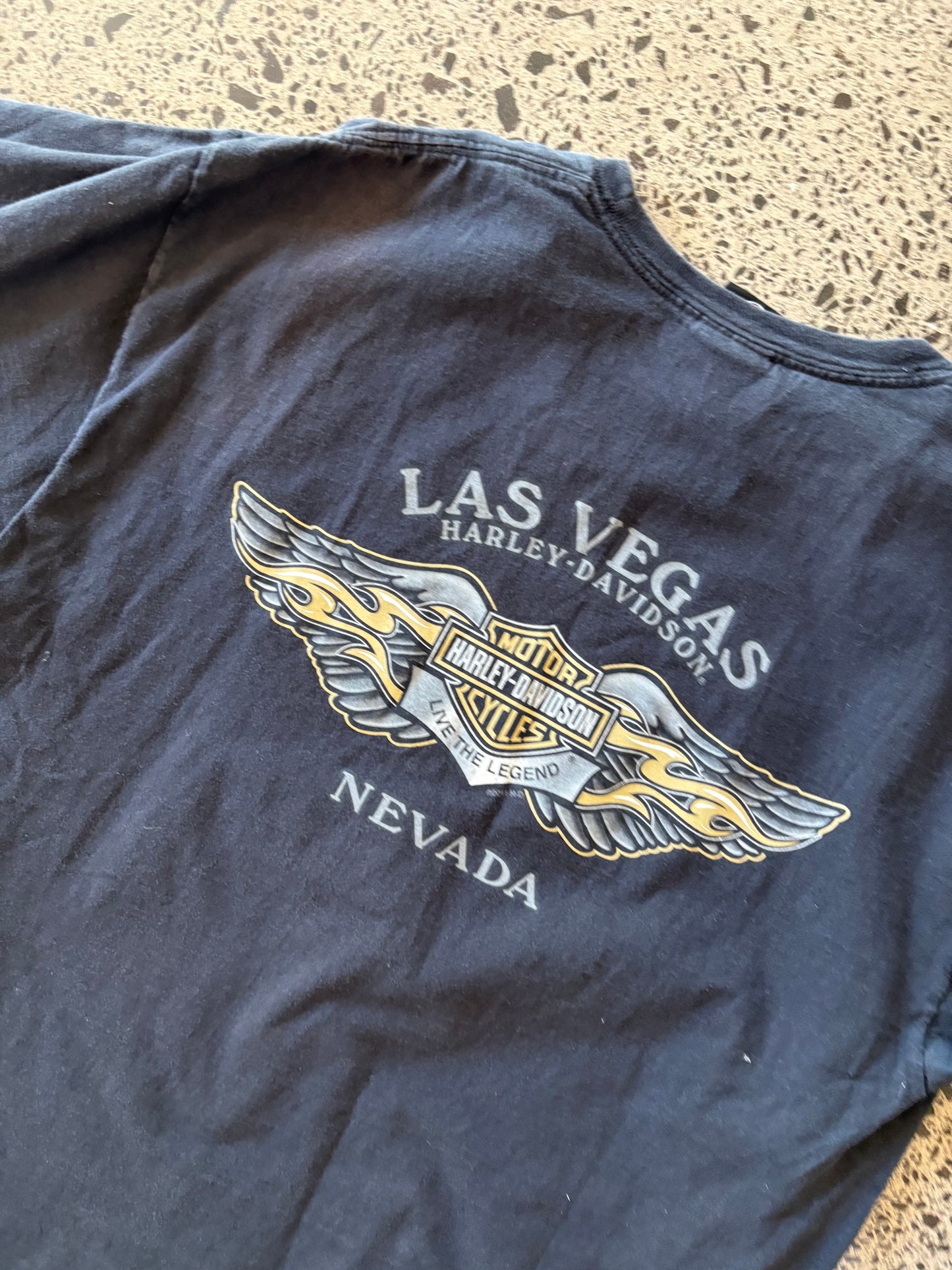 Las Vegas Nevada Harley Davidson T-shirt  - XL