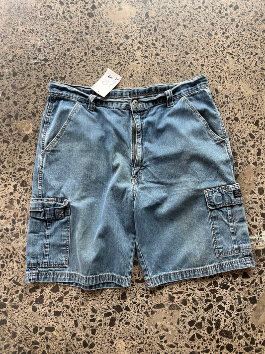 Wrangler Dark Stone Wash Jorts - 38W