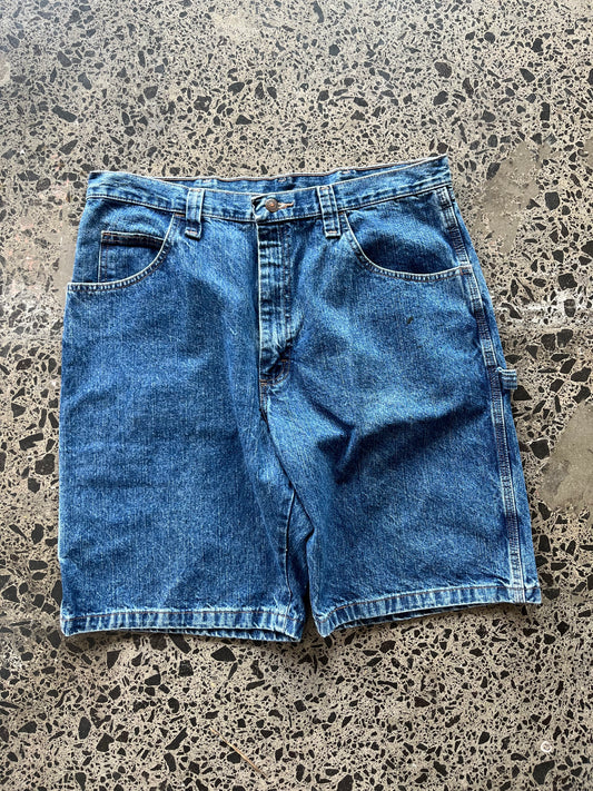 Wrangler Dark Blue Denim Jorts -38W