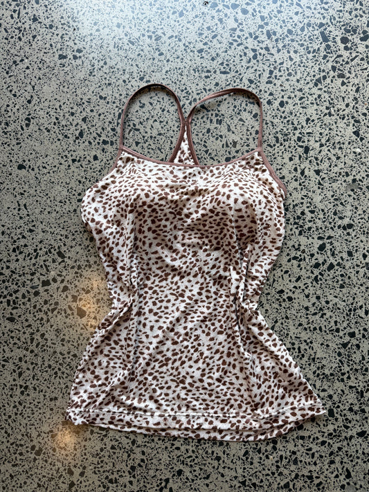 Leopard Print Singlet- XS
