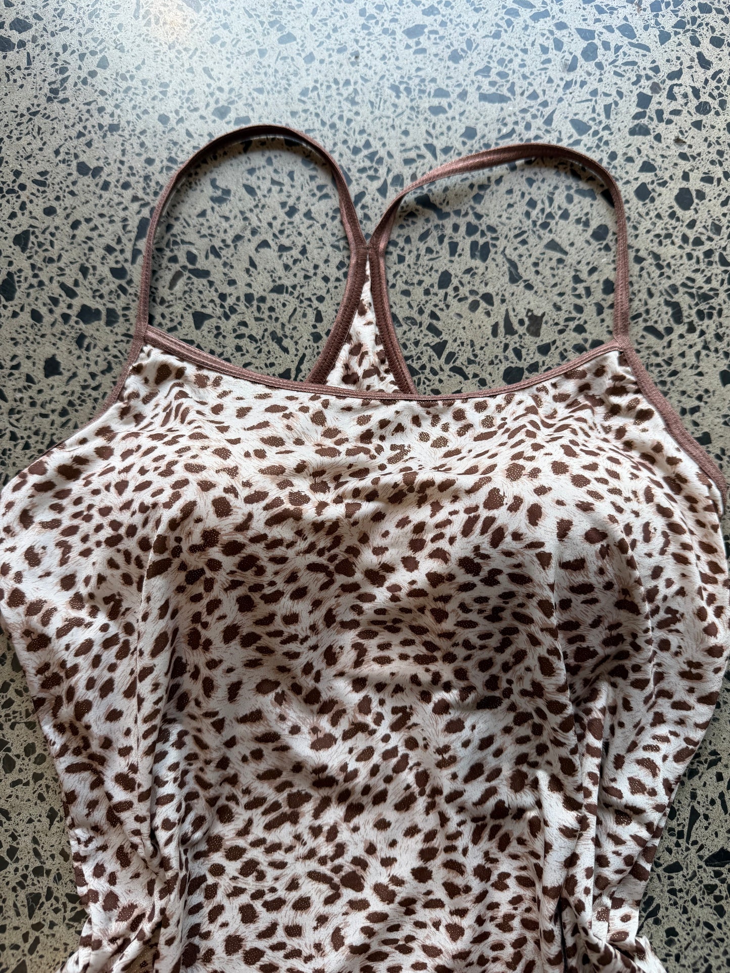 Leopard Print Singlet- XS