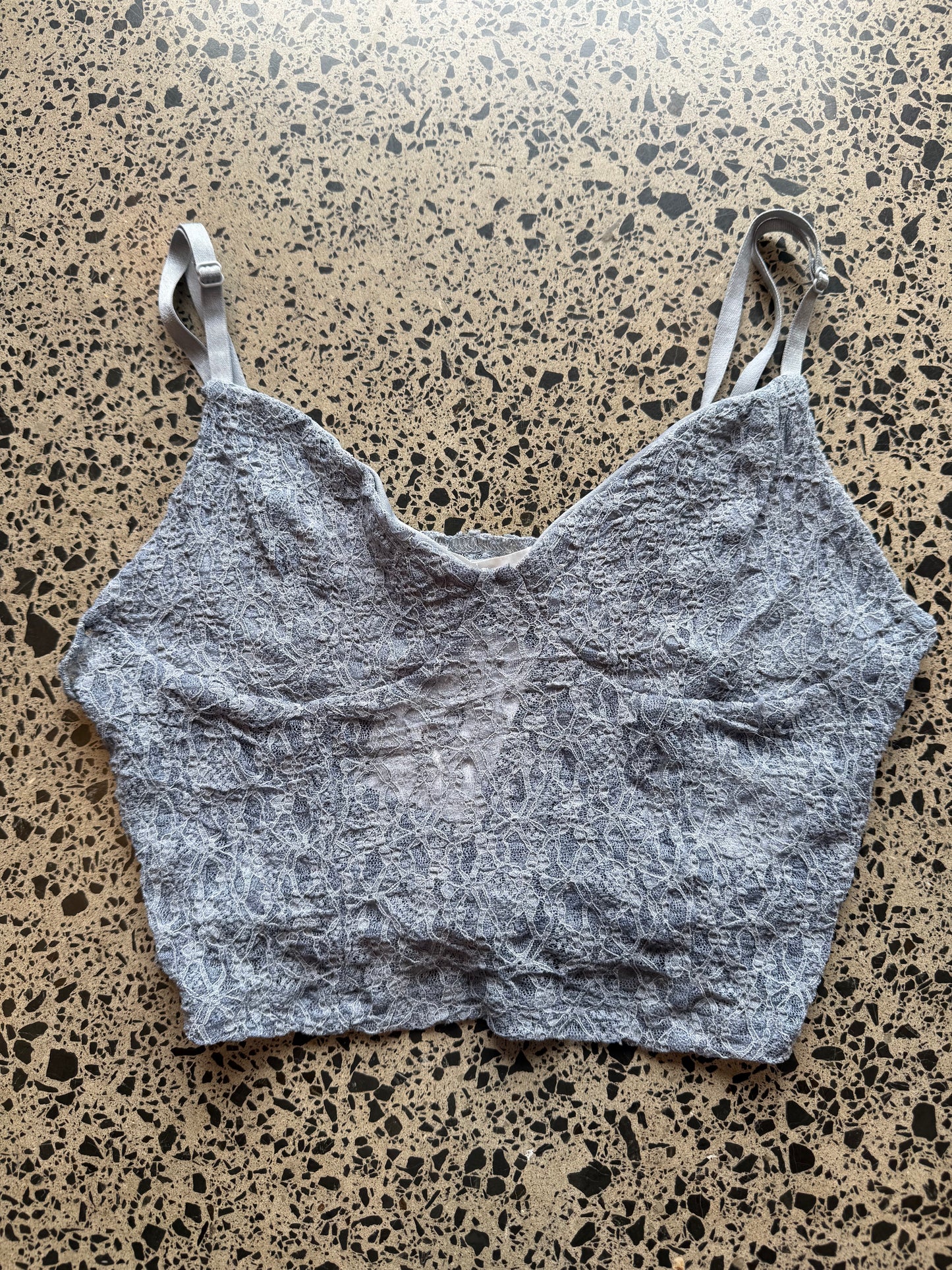 Lacey Blue Bralette - S