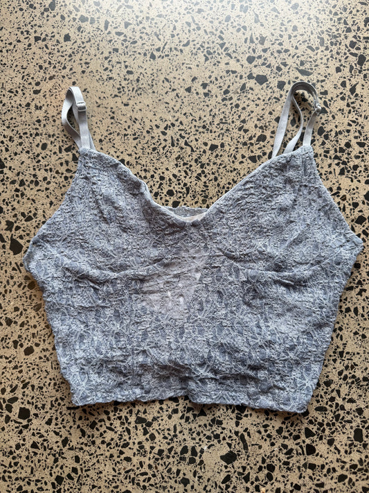 Lacey Blue Bralette - S