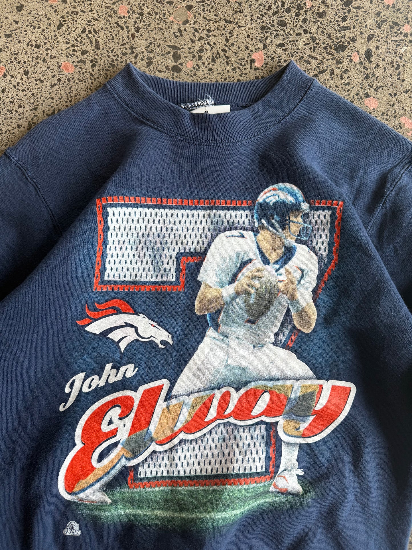 90's Denver Brocos 'John Elway' Crewneck - S/M