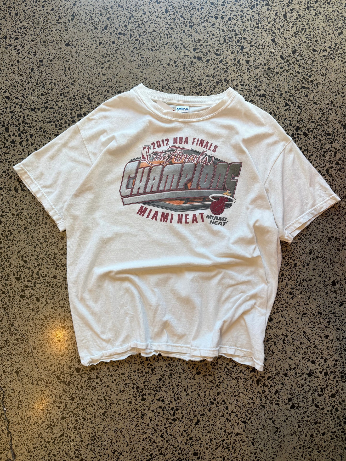 Miami Heat NBA Champs Graphic Tee - L