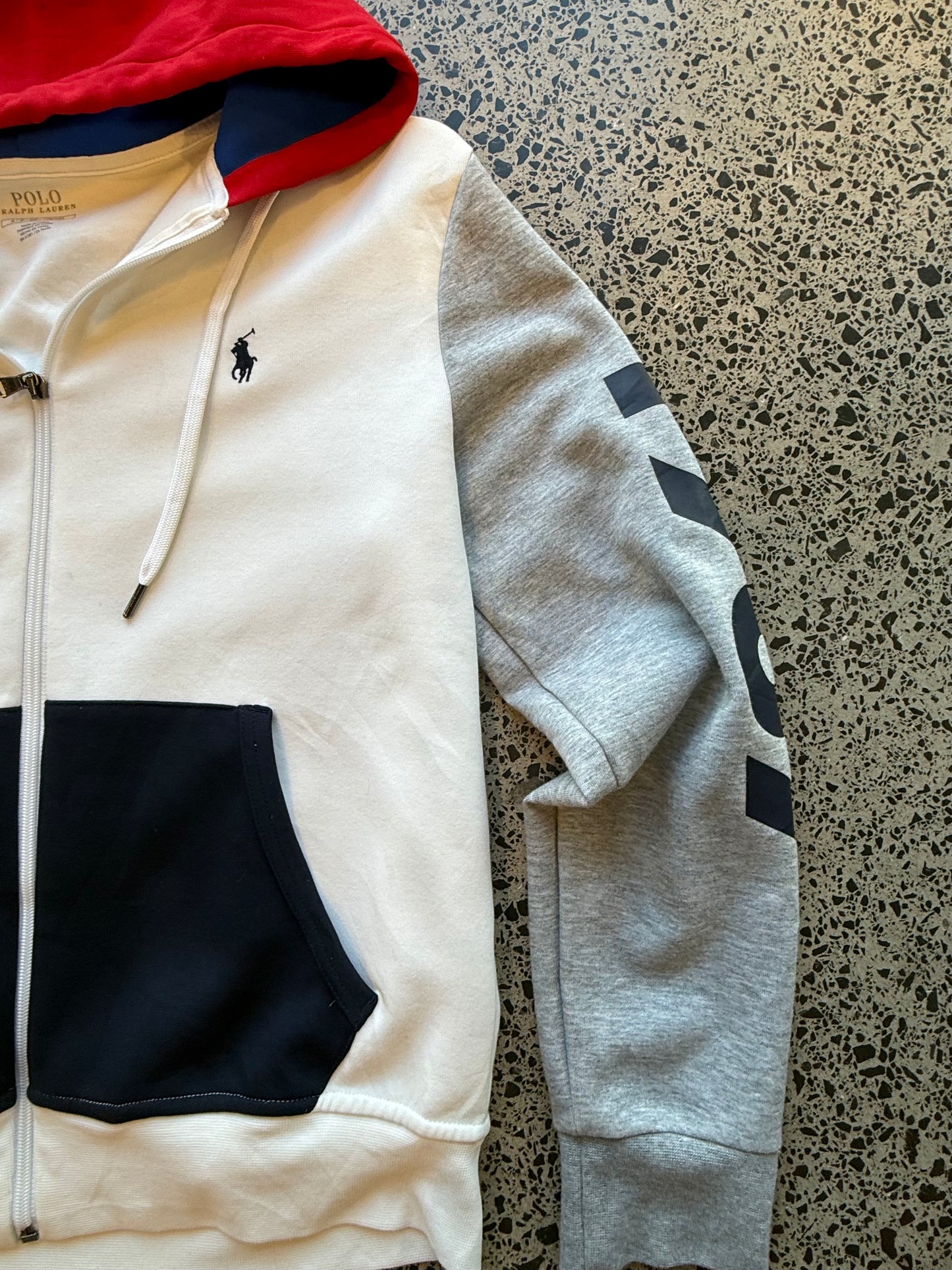 Ralph Lauren Polo Colopur Block Hybrid Hoody
