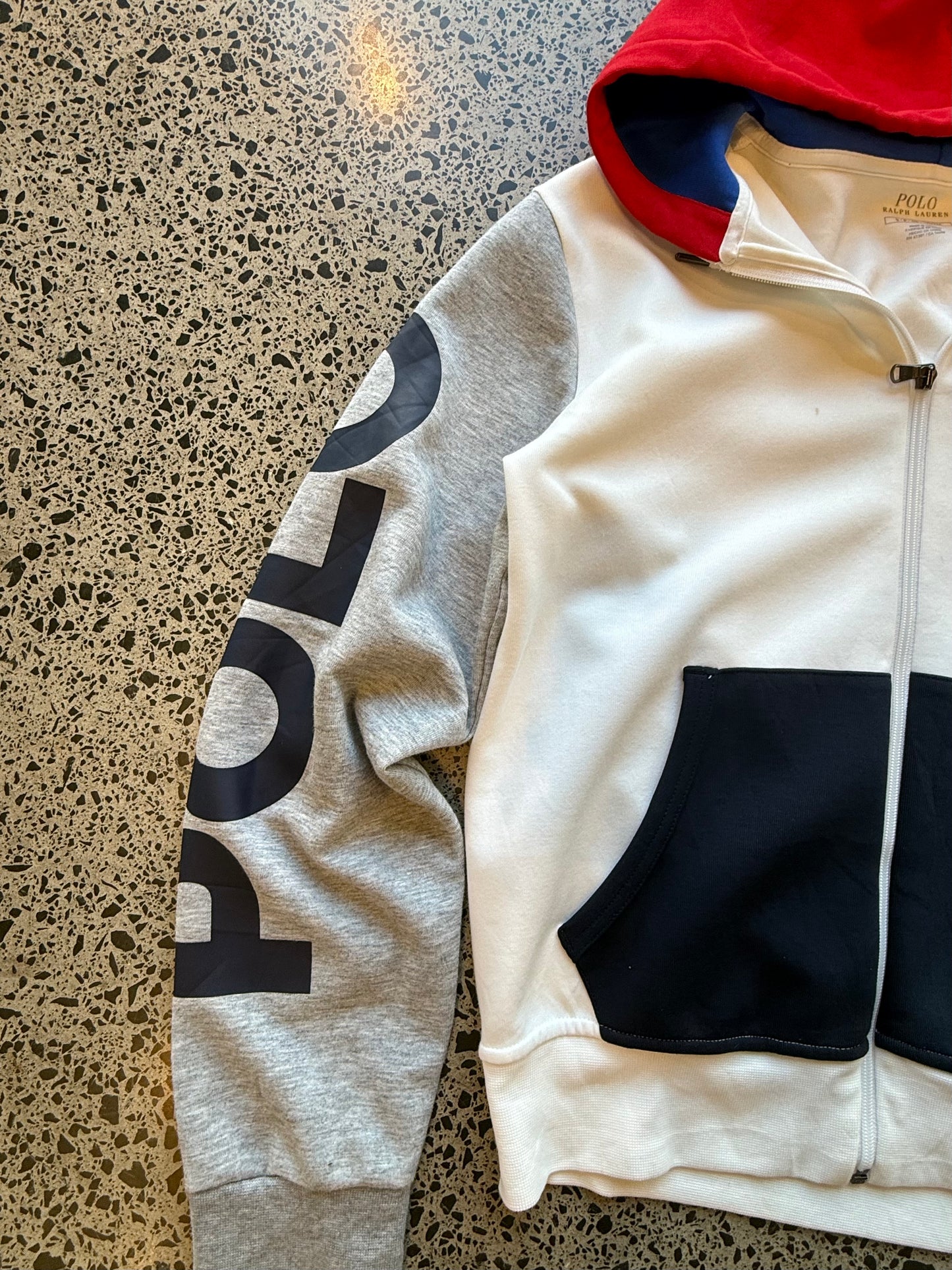 Ralph Lauren Polo Colopur Block Hybrid Hoody