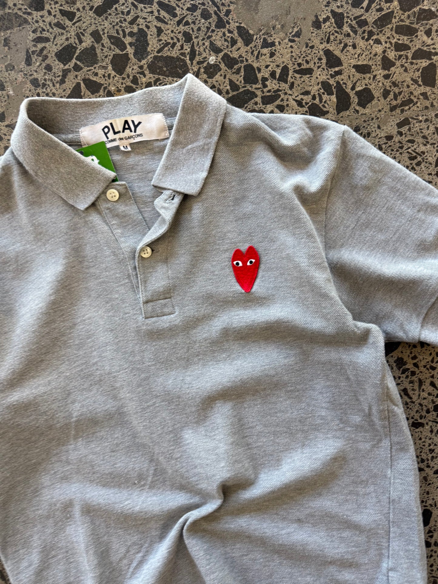 Comme De Garçons 'Play' Polo Shirt - M