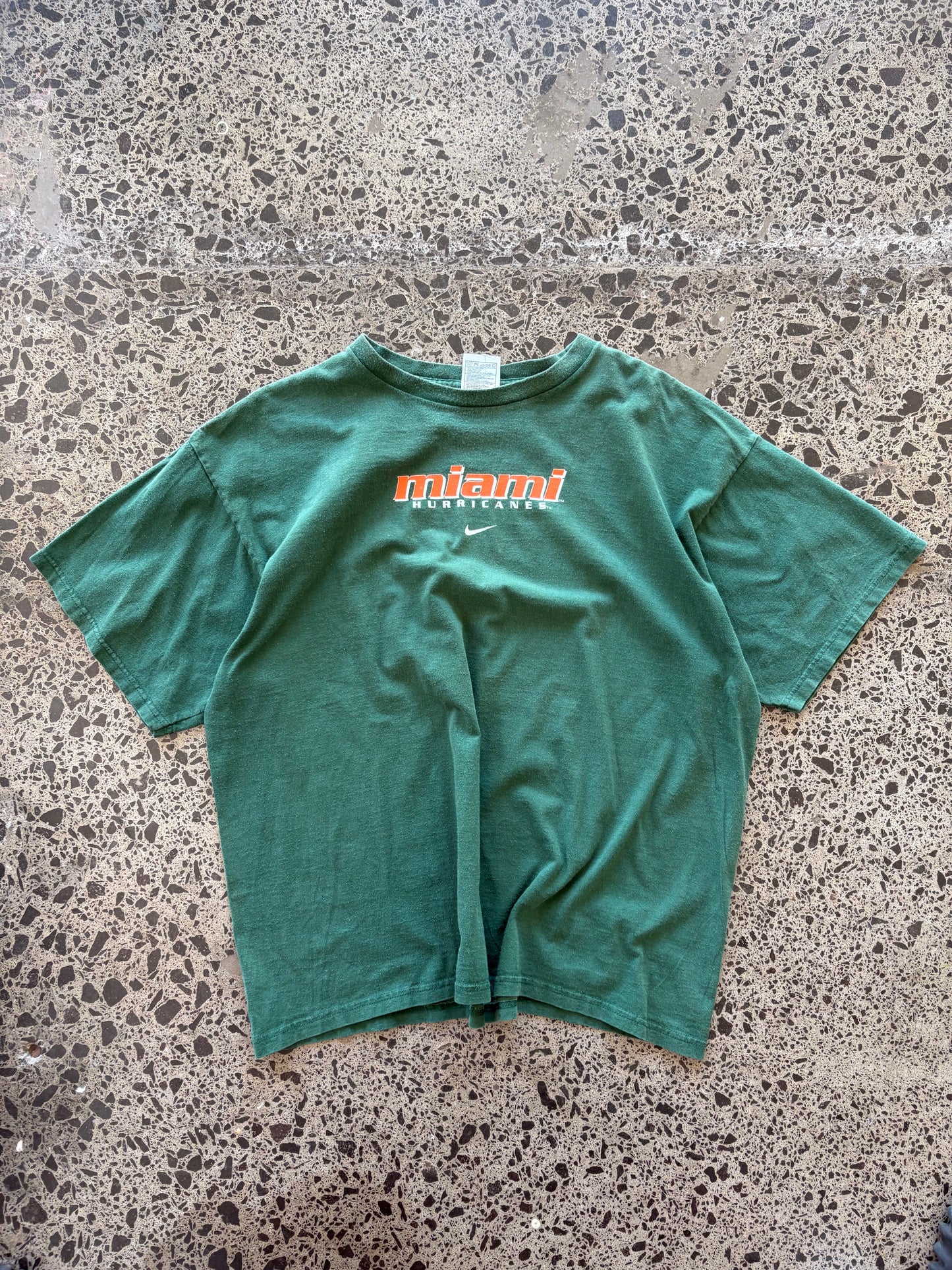 90's Miami Hurricanes NFL Tee -XL