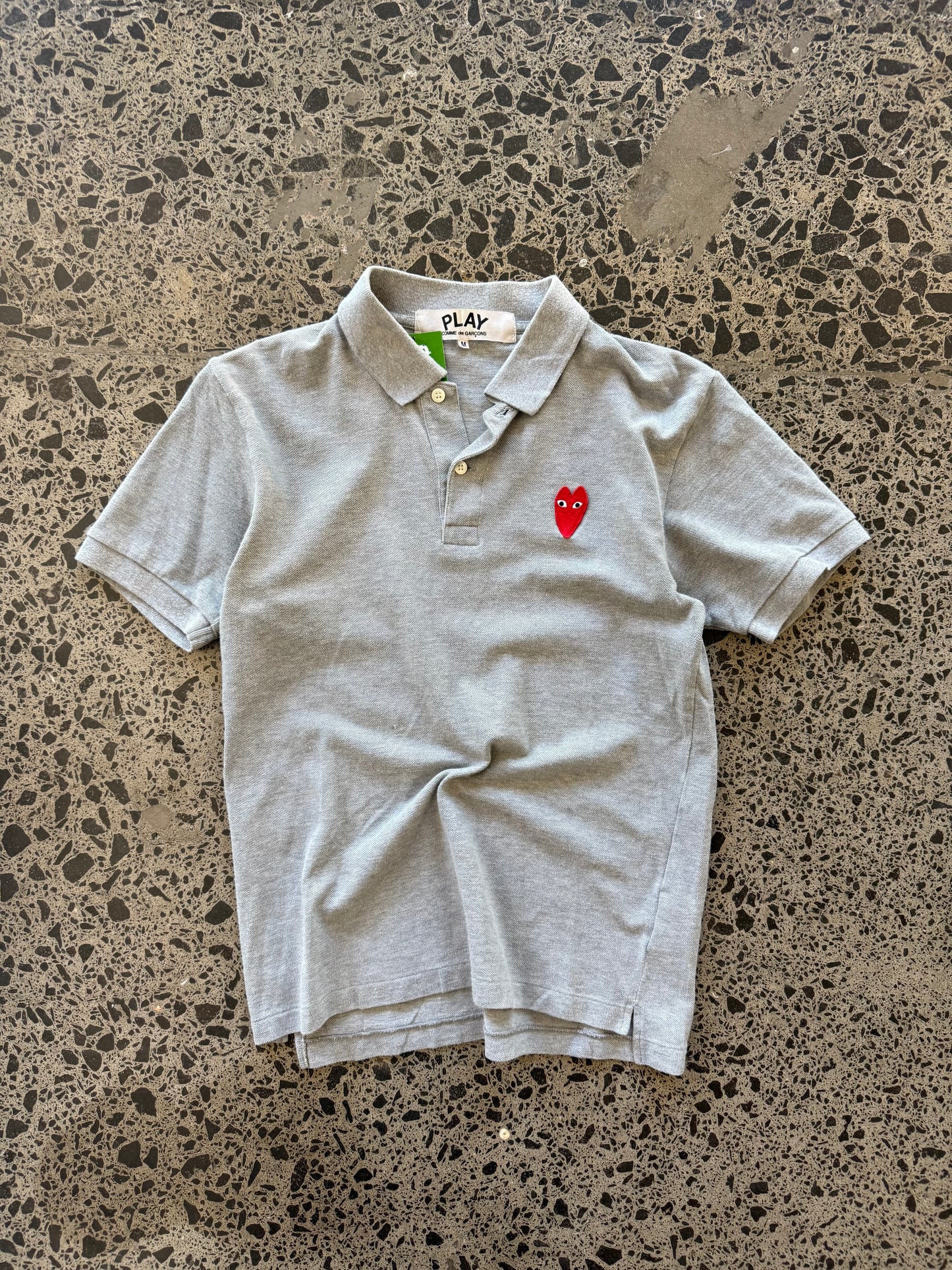 Comme De Garçons 'Play' Polo Shirt - M