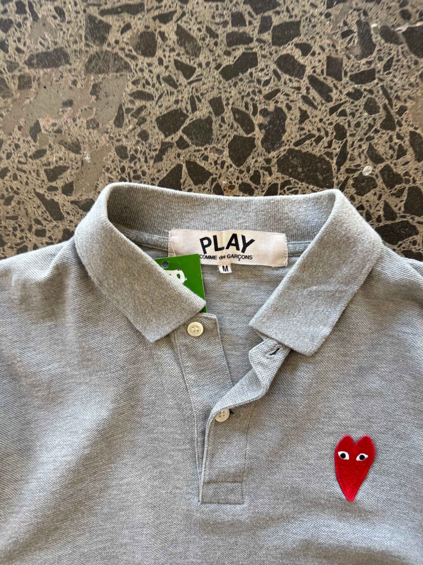 Comme De Garçons 'Play' Polo Shirt - M