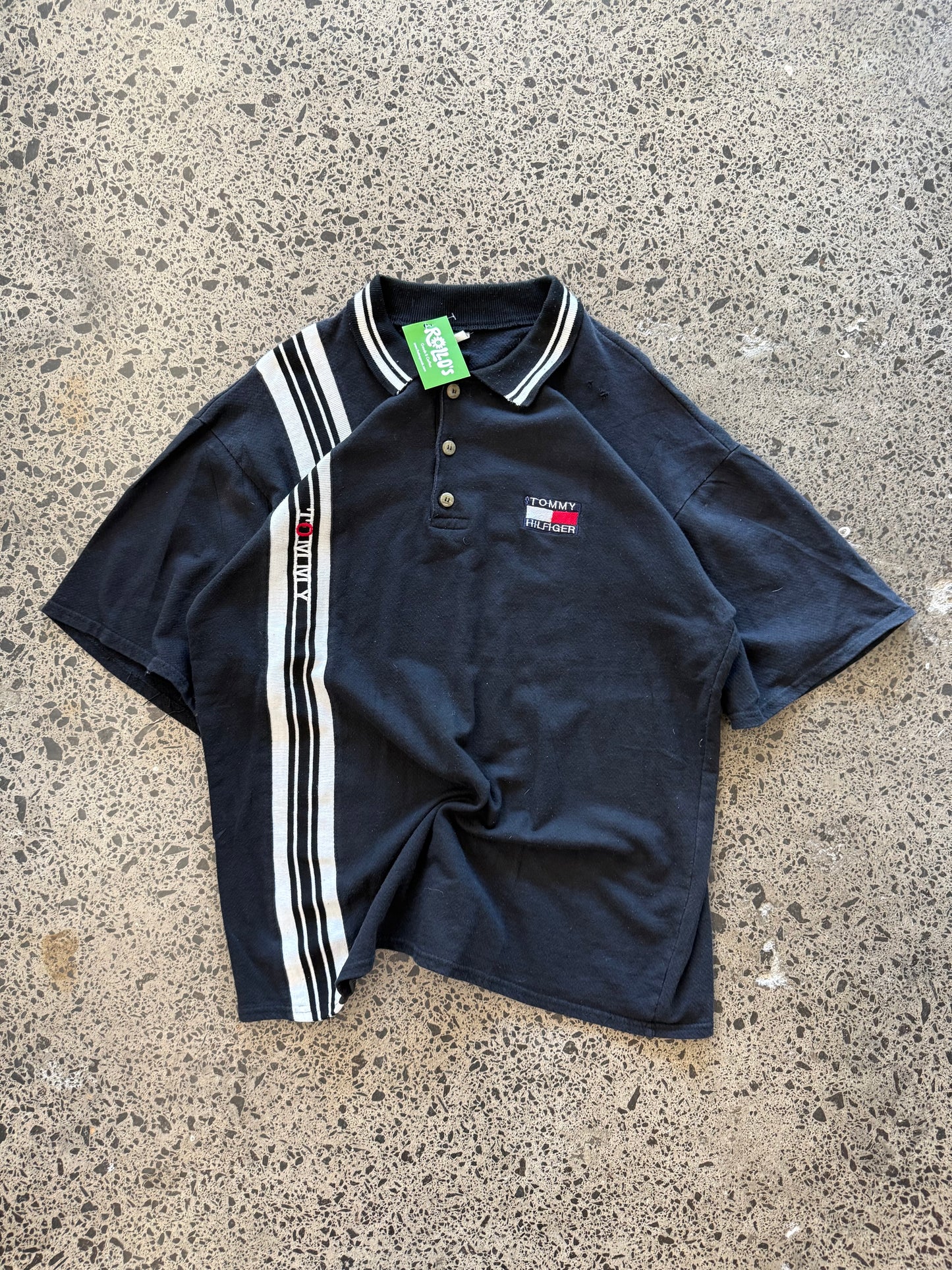 90's Tommy Hilfiger Polo T-shirt - XL