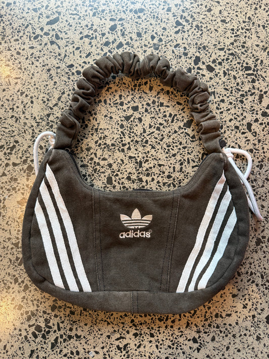 Dark brown/green Adidas Rework Shoulder Bag