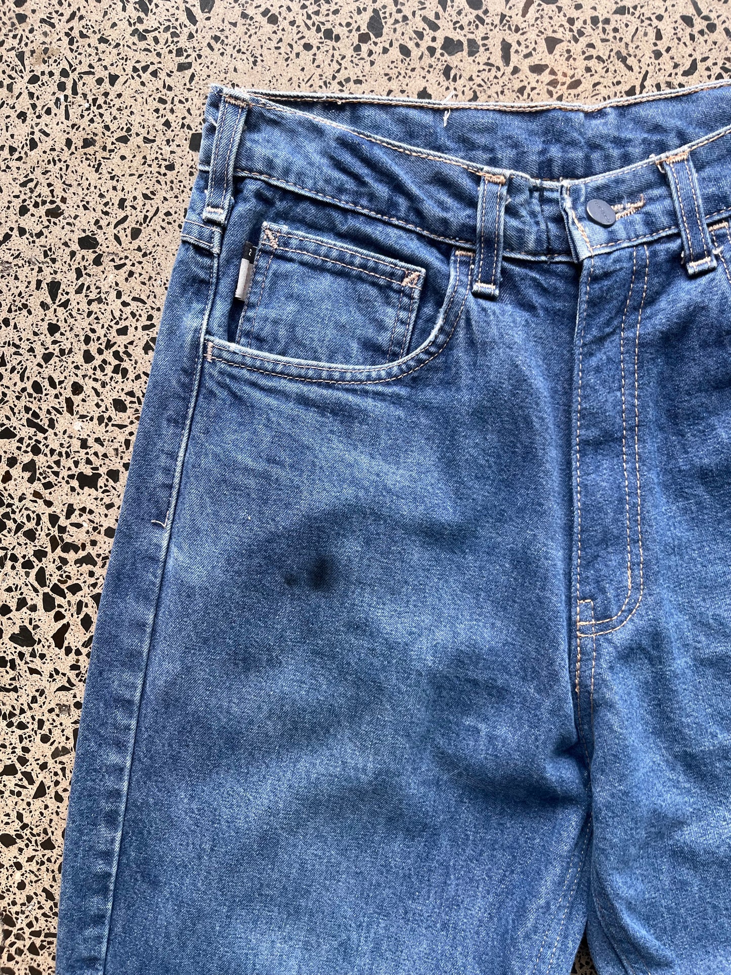 Carhartt Dark Blue Denim Jeans - 30W by 32L