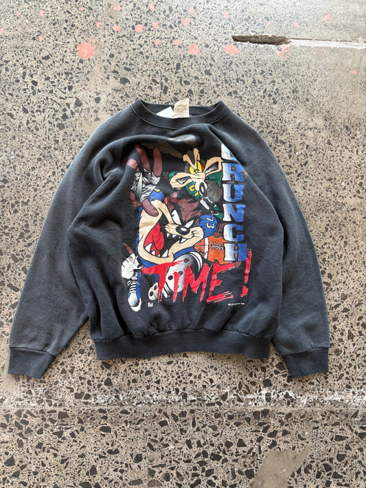 90's Crazy Taz Graphic Crewneck - XL