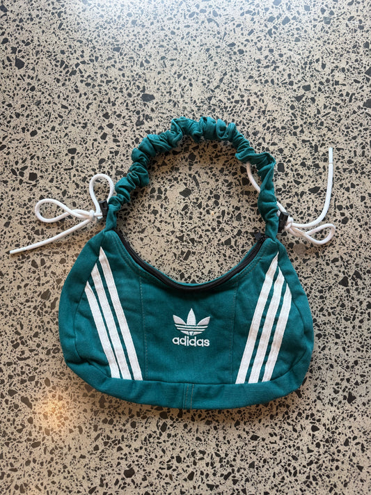 Teal Adidas Rework Shoulder Bag