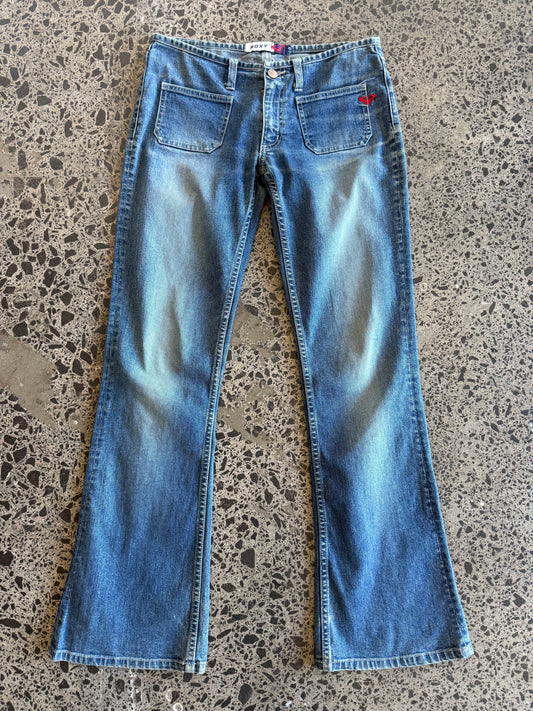 Roxy Low Waist Denim Jeans - XS