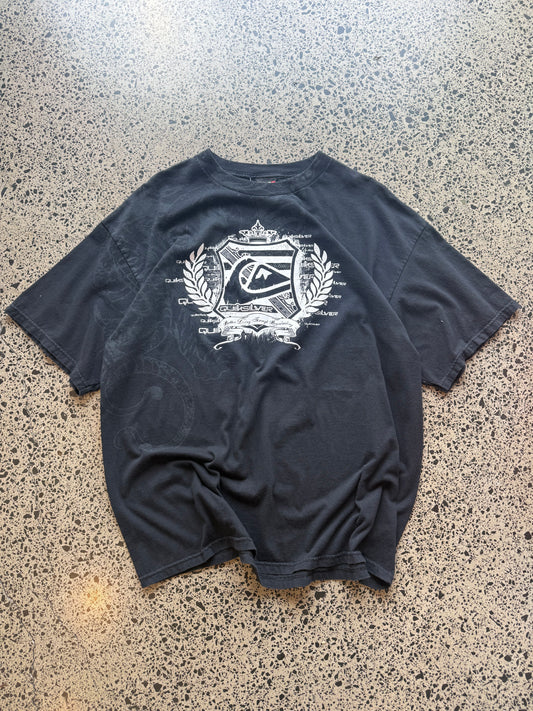 2000's Quiksilver Logo Tee - 2XL
