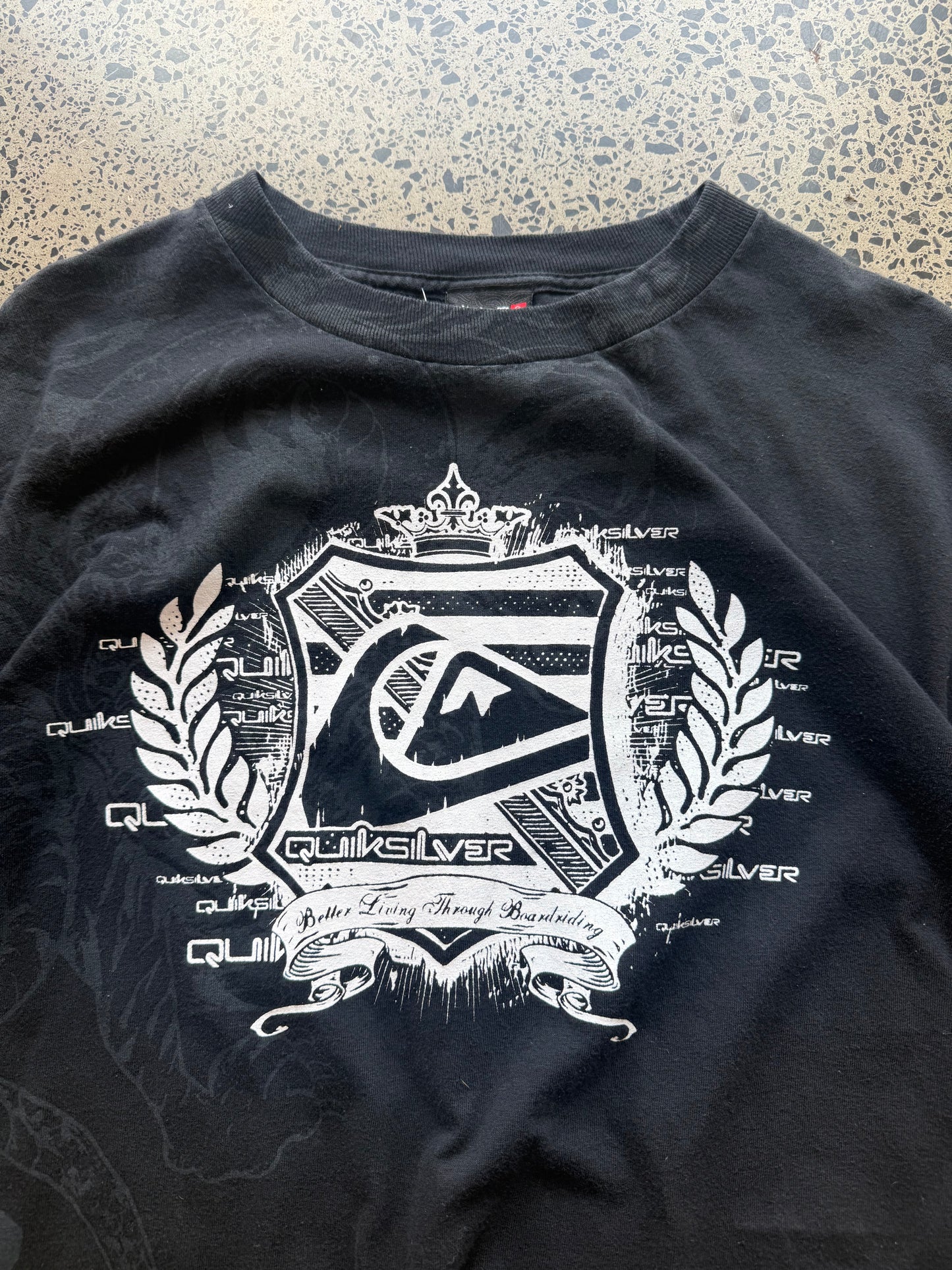2000's Quiksilver Logo Tee - 2XL