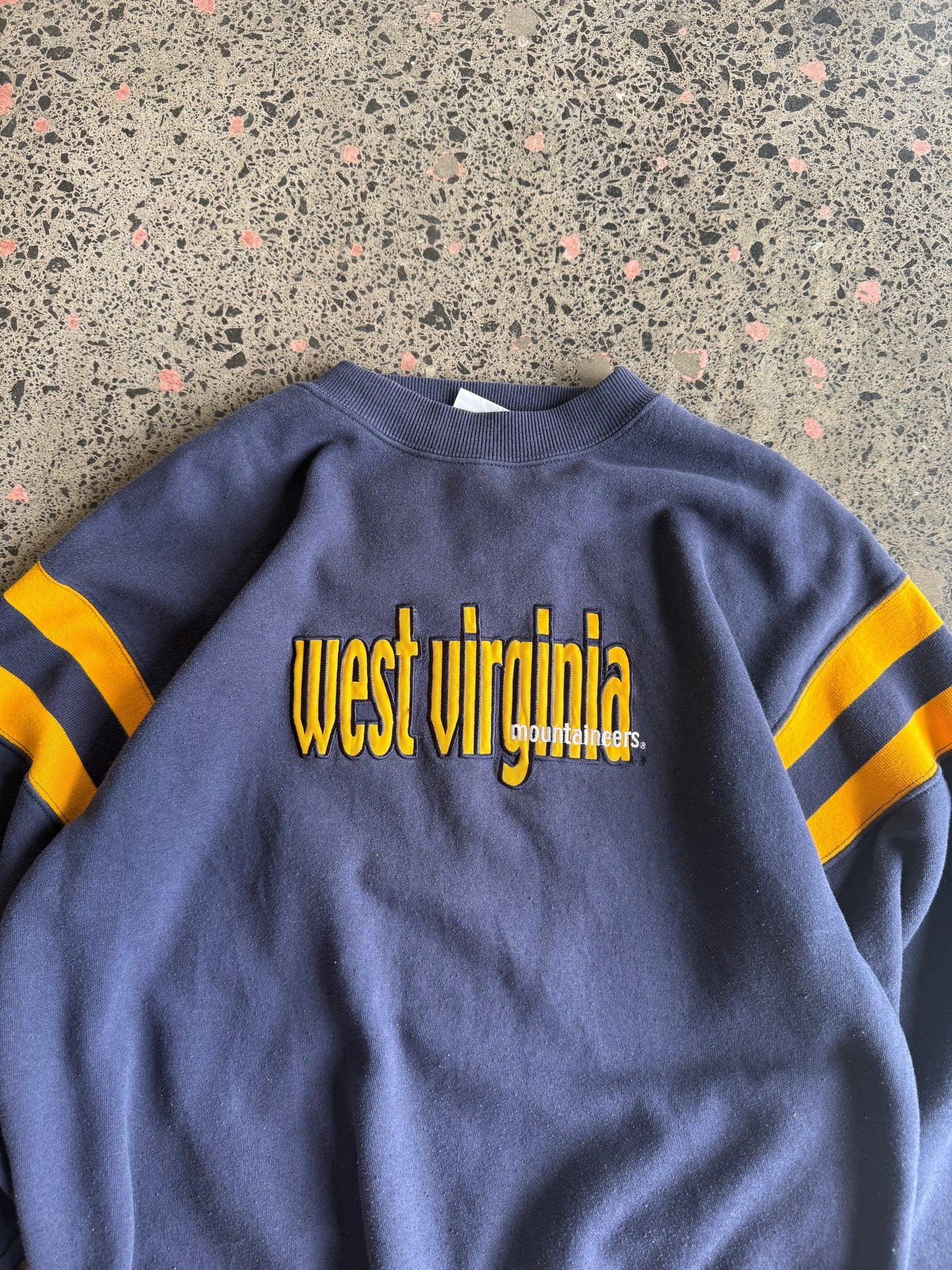 y2k West Virginia University Crewneck - M