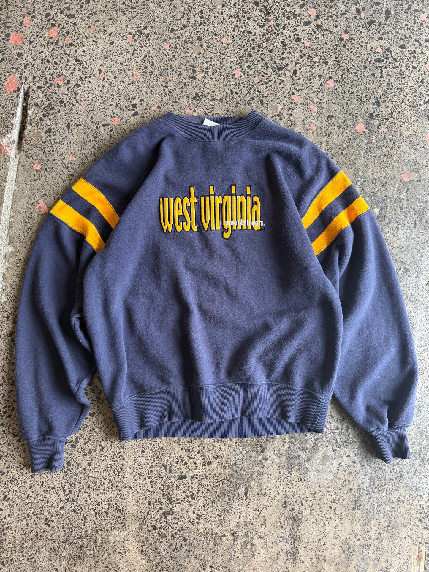 y2k West Virginia University Crewneck - M