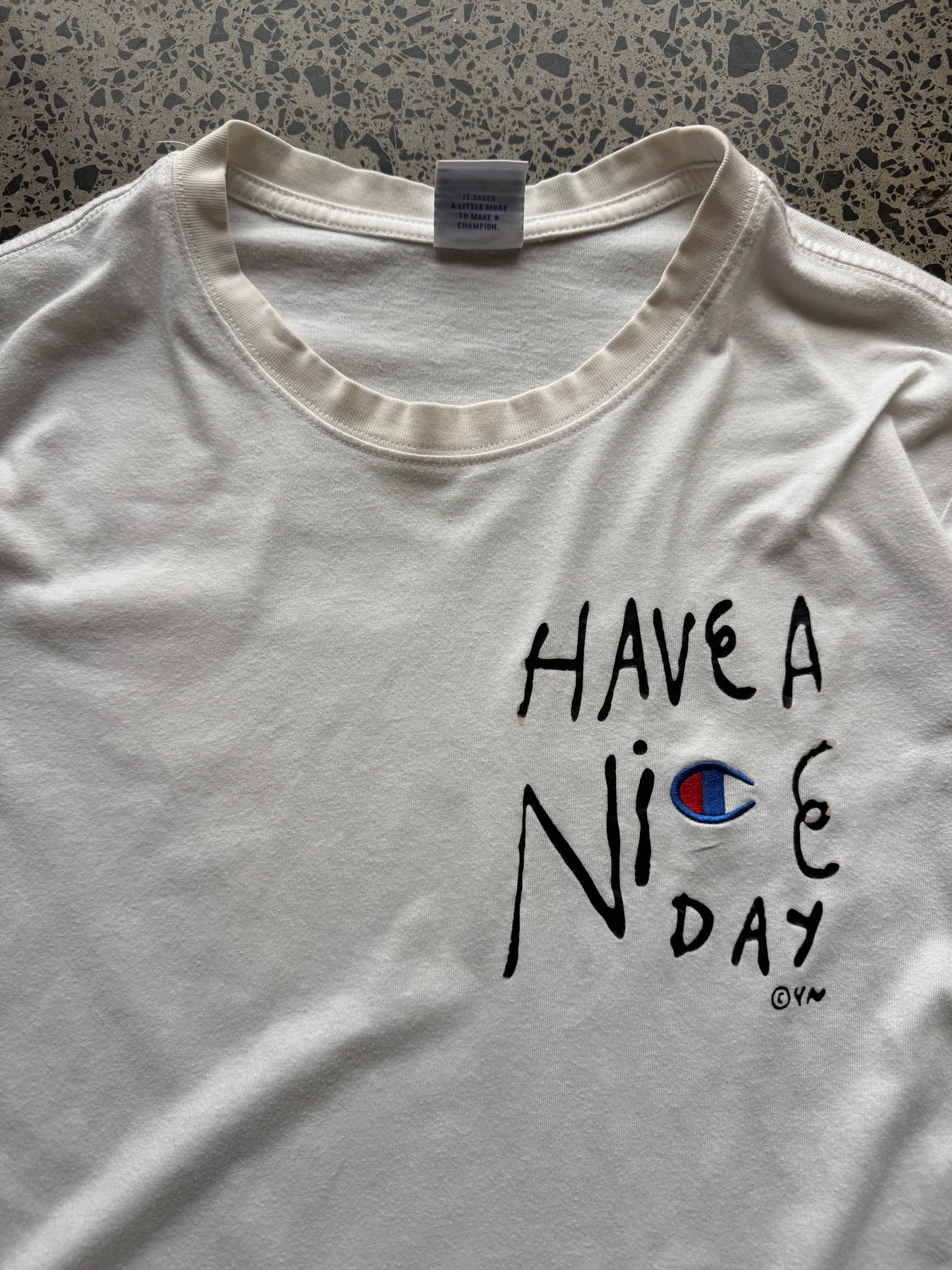 'Have a Nice Day' Champion Tee - XL