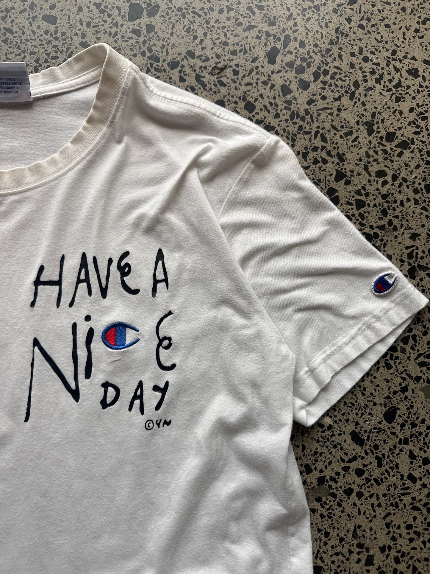 'Have a Nice Day' Champion Tee - XL