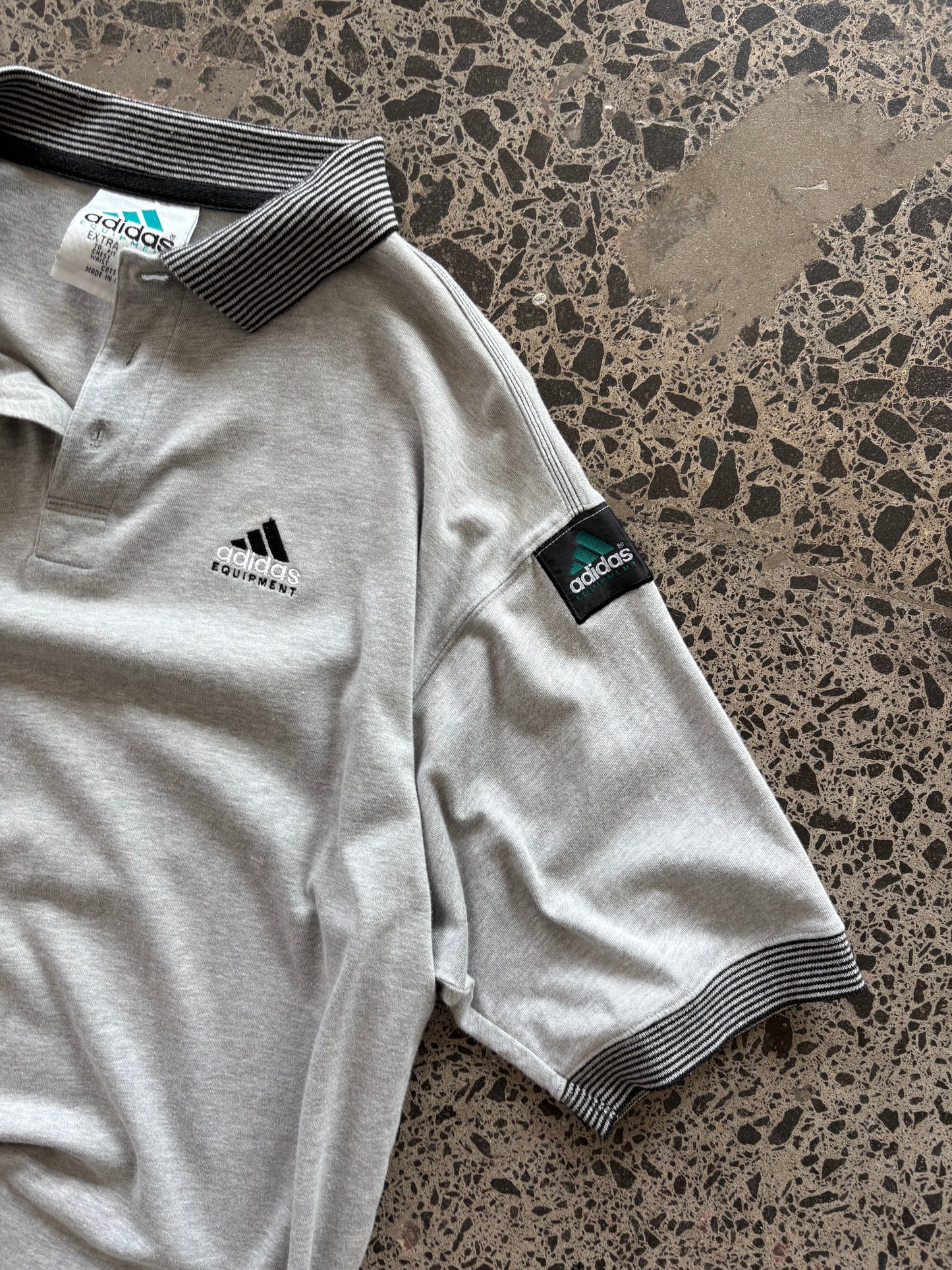 90's Adidas Polo Shirt - XL