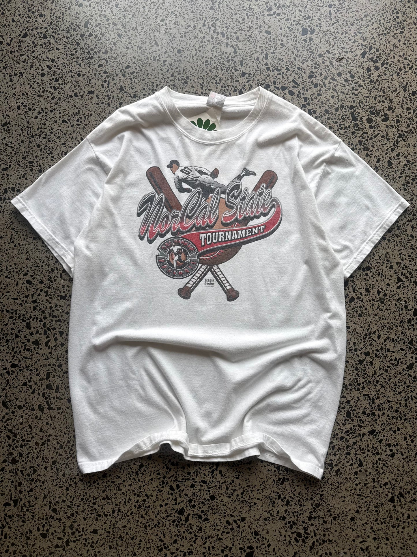 2007 North California State Baseball Graphic Tee - XL