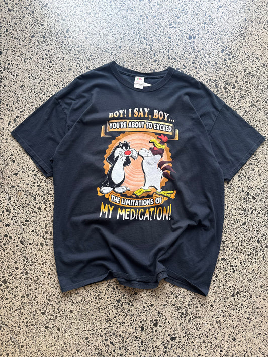2010's Looney Toones Graphic Tee - 2XL
