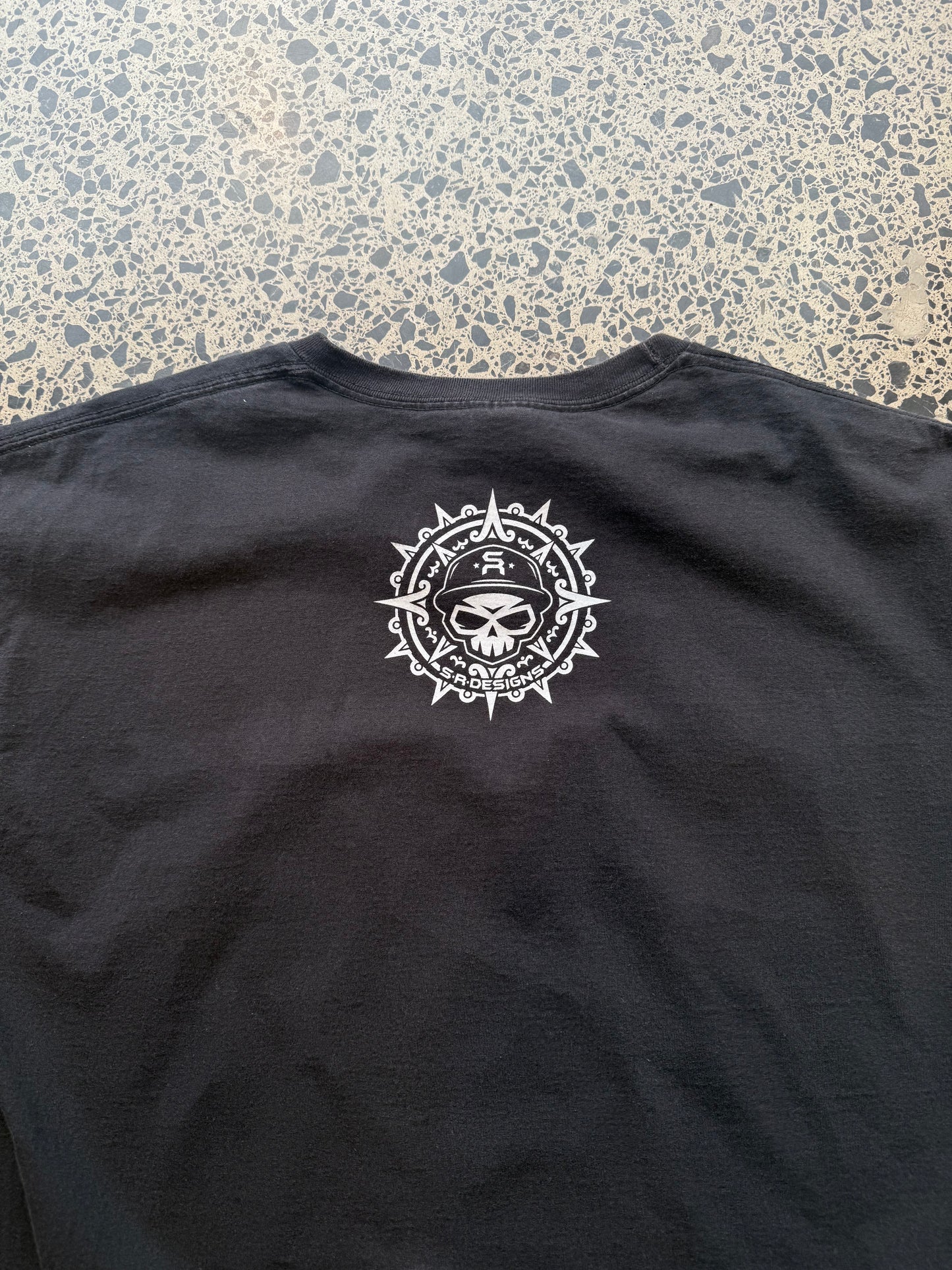 Tiki Flame & Skull Tee - XL