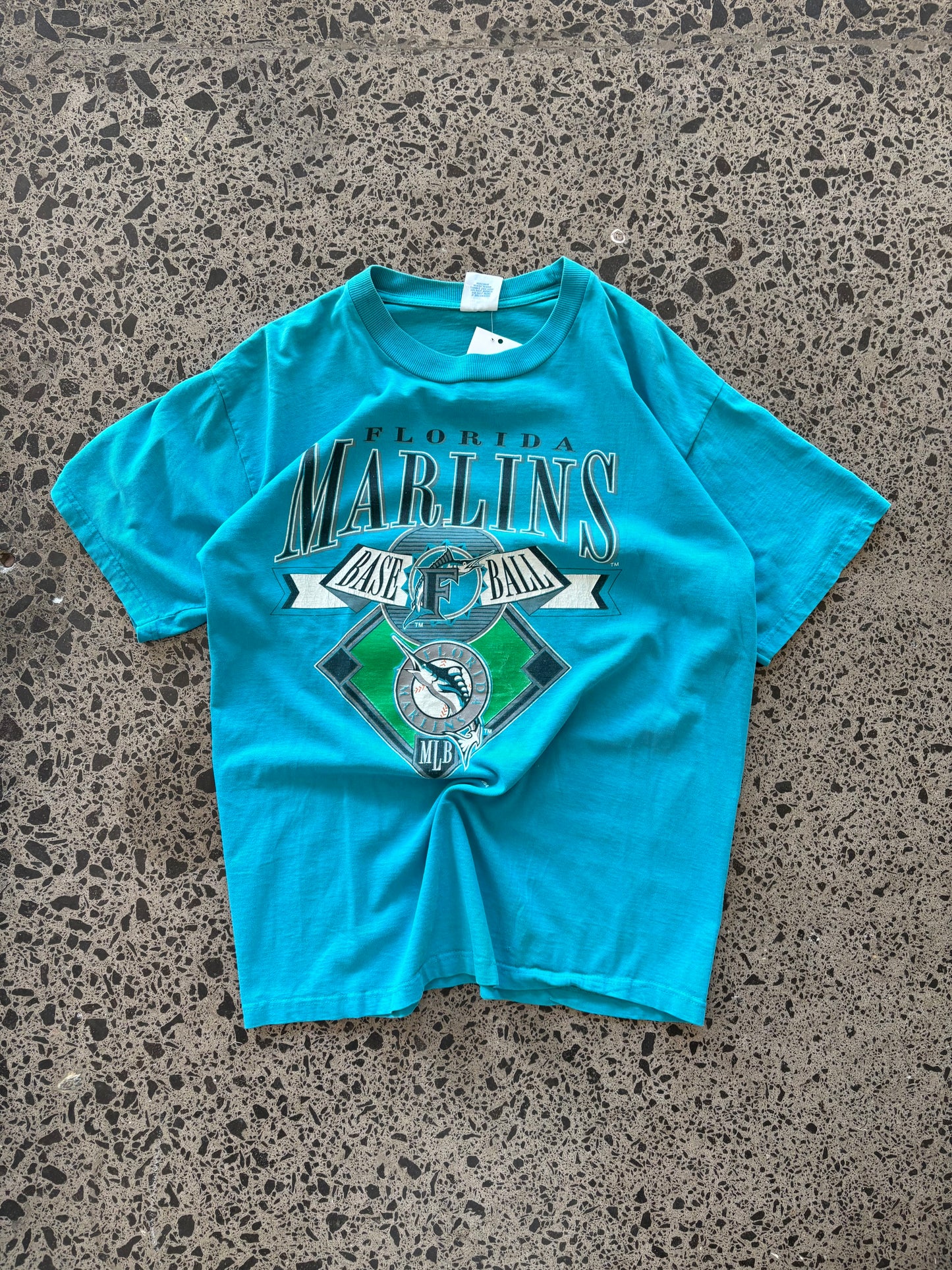 90's Florida Marlins MLB T-shirt - L