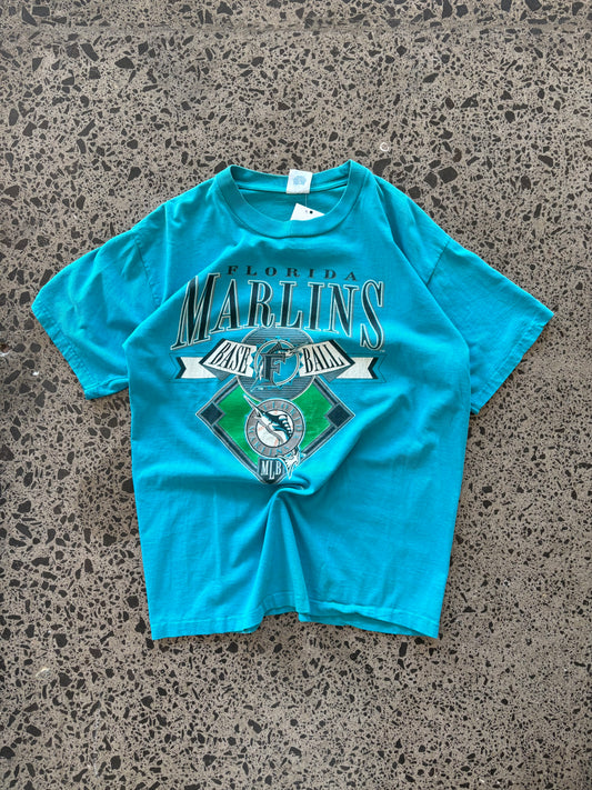 90's Florida Marlins MLB T-shirt - L