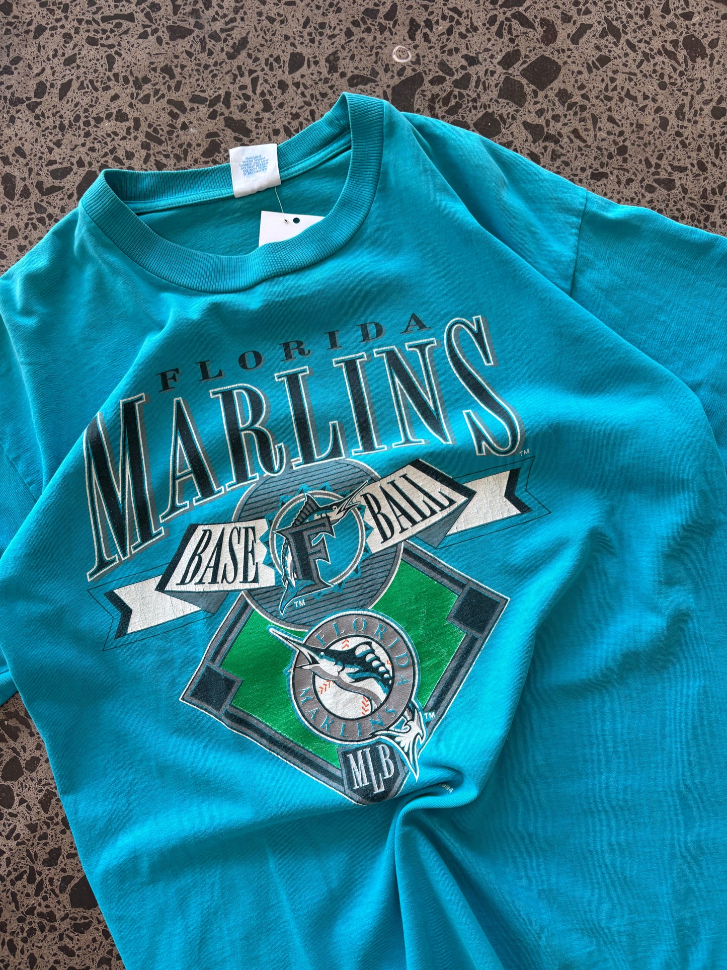 90's Florida Marlins MLB T-shirt - L