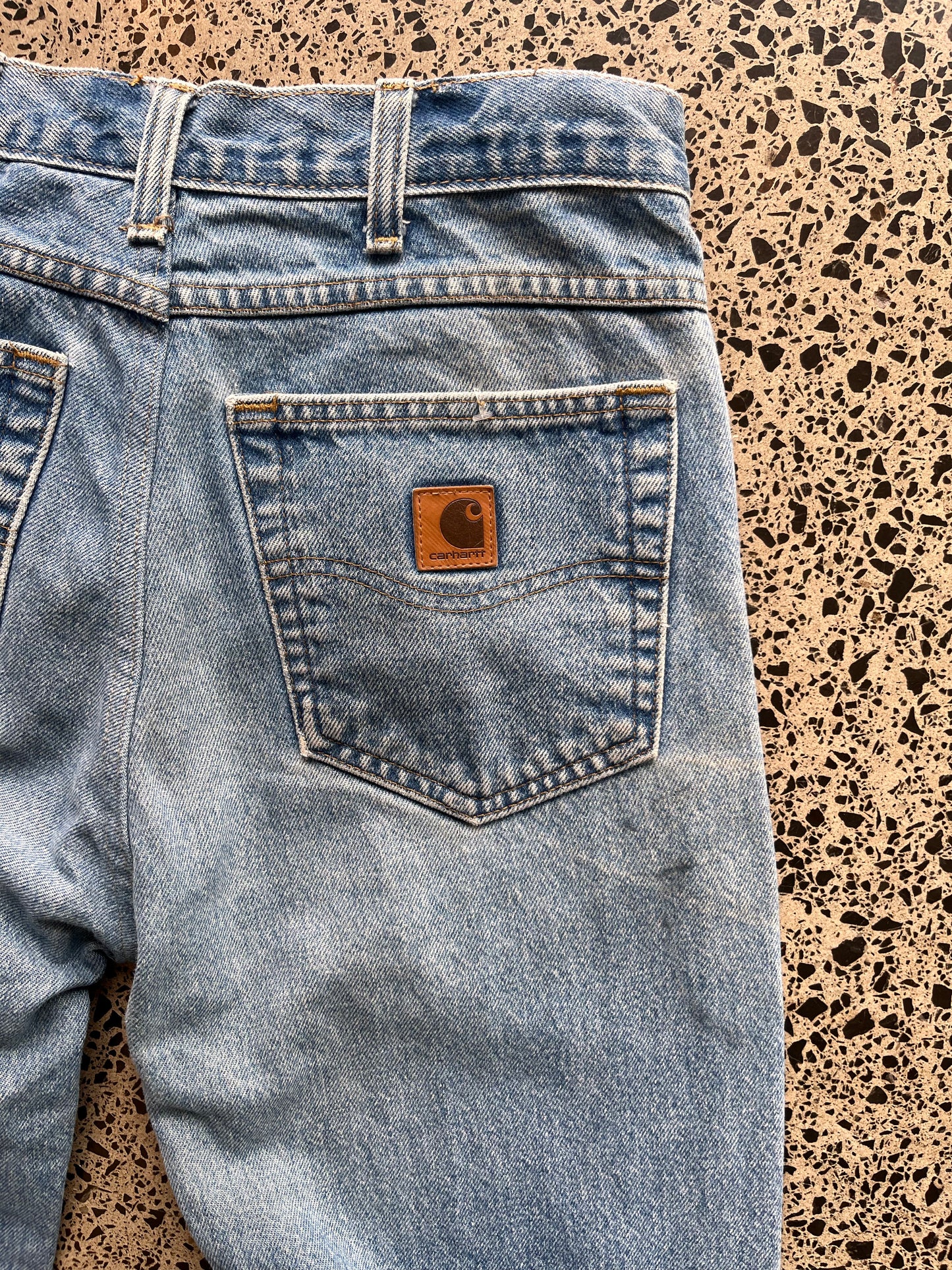 Carhartt Blue Denim Jeans - 38 by 36