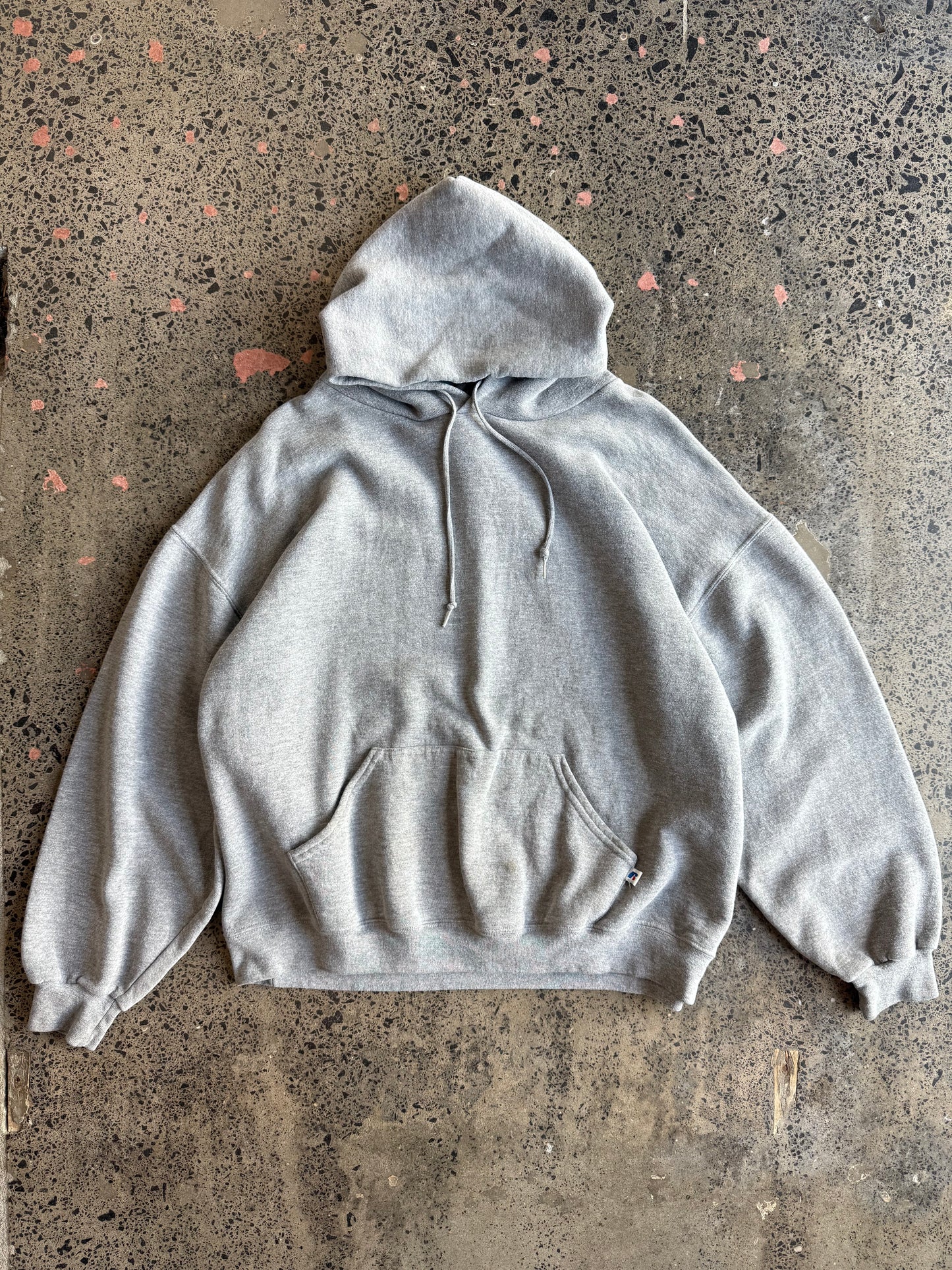 Russell Blank Grey Hoody - 2XL