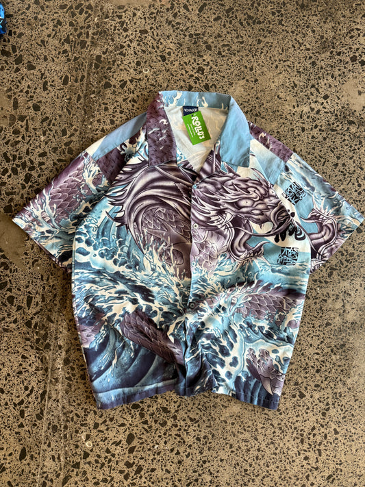 Voyager Dragon Button Up Shirt - XL