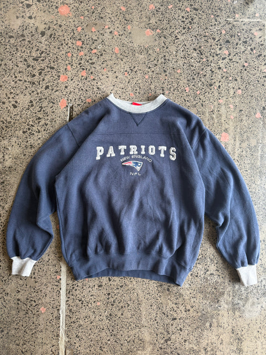 2000's NFL New England Patriots Crewneck - M