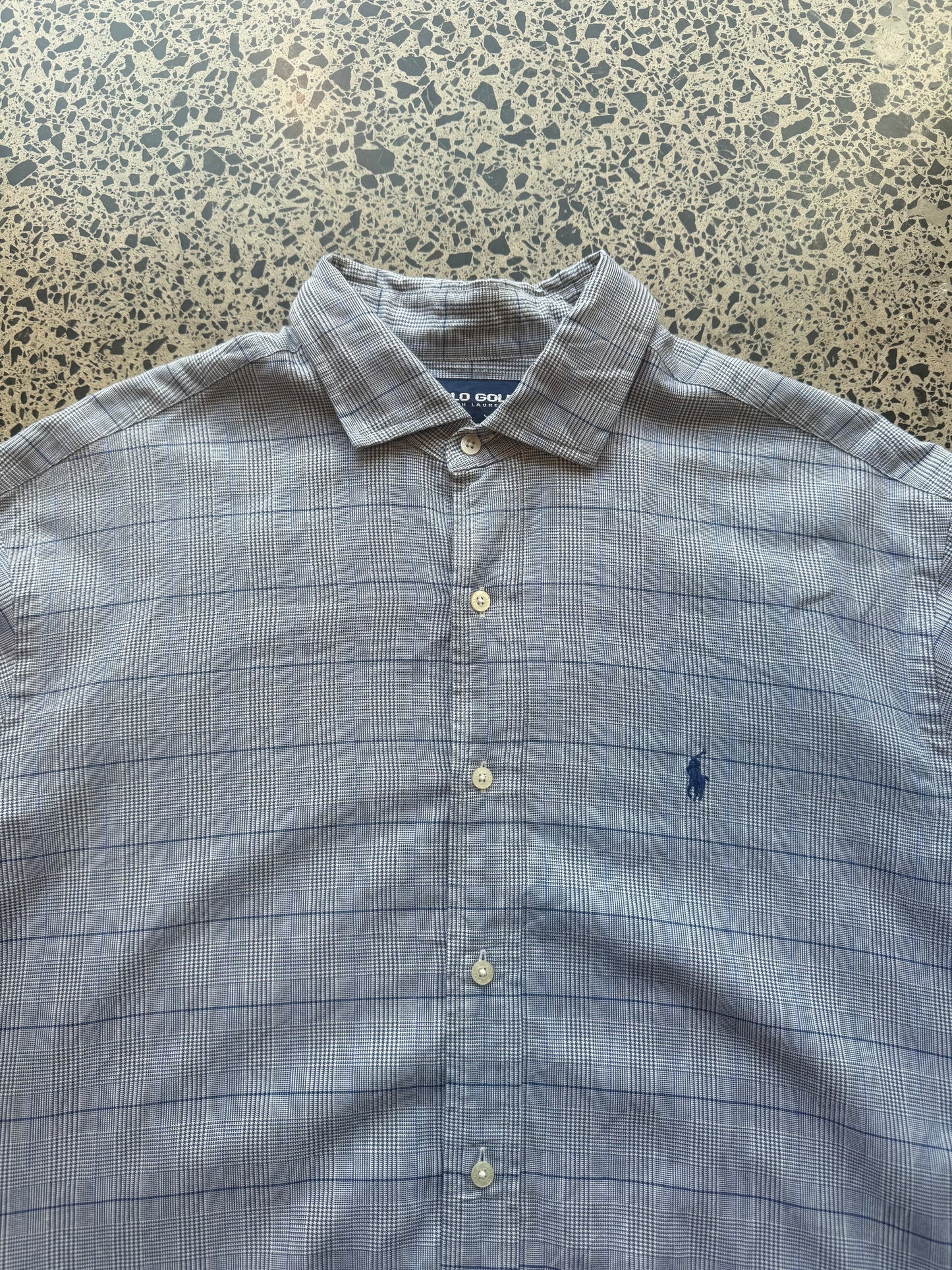 Ralph Lauren Polo Golf Button Up Shirt - XL