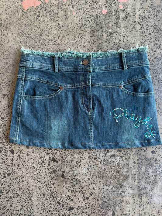 90s Playboy Mini Skirt - M