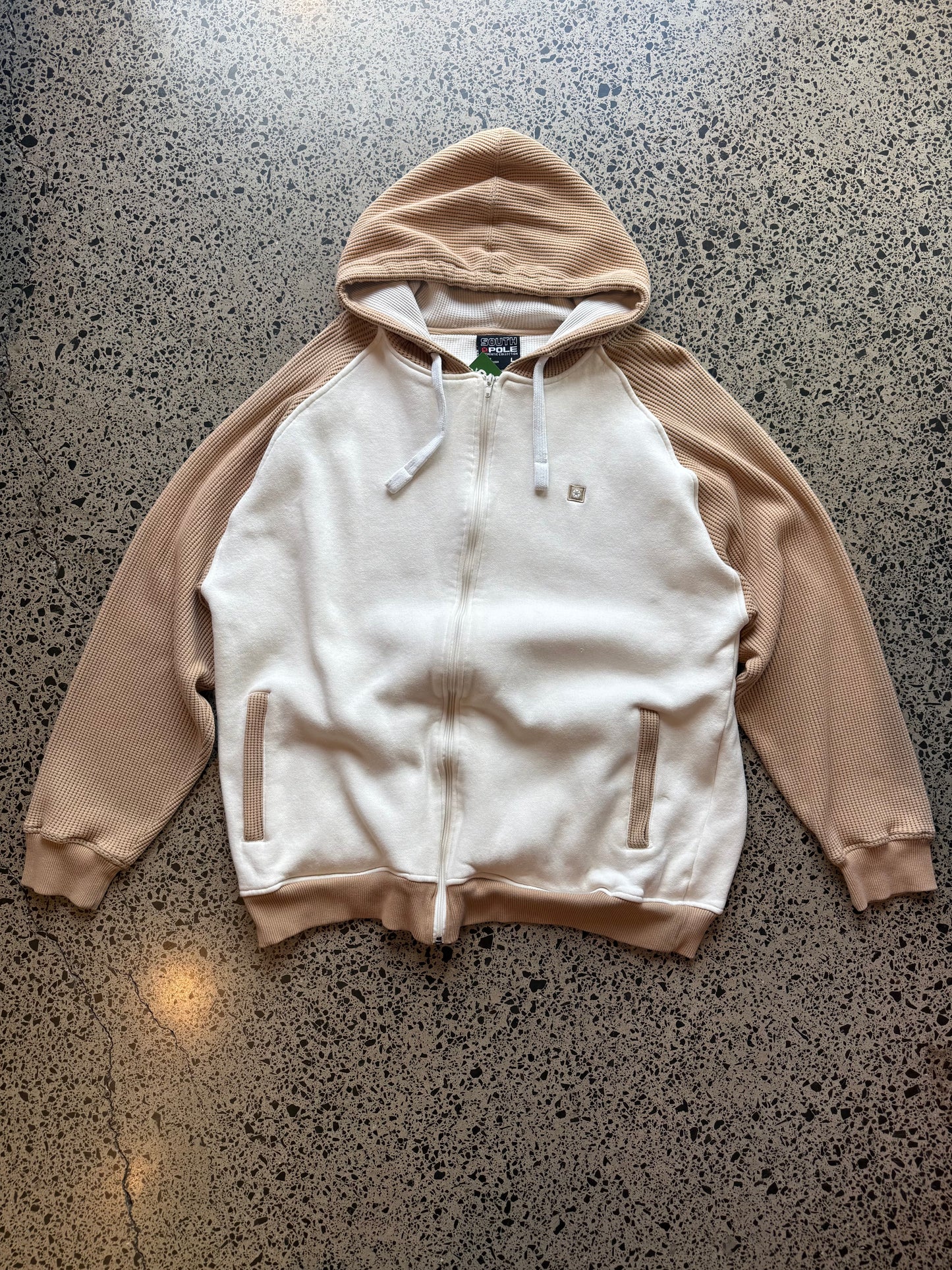 Y2K Southpole zip-up hoodie in a size L