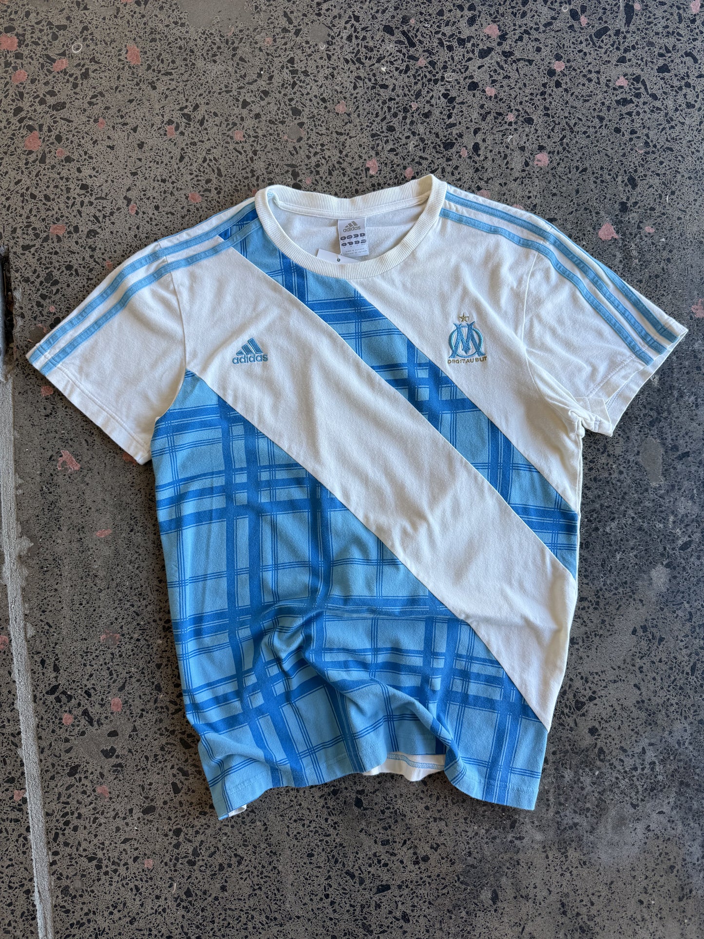 Tartan Adidas T-shirt - M