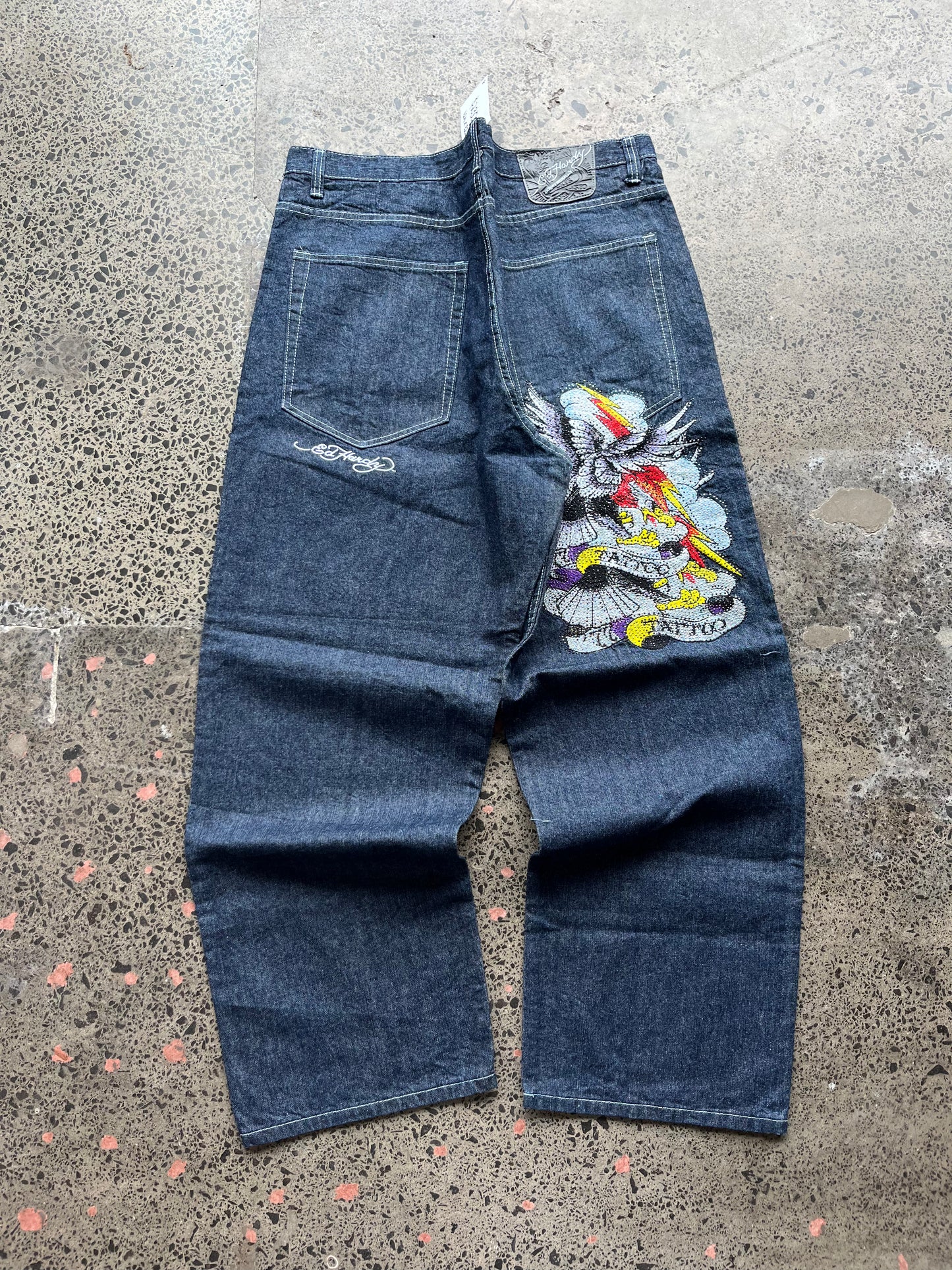 Dead Stock Ed Hardy Jeans 42W x 32L